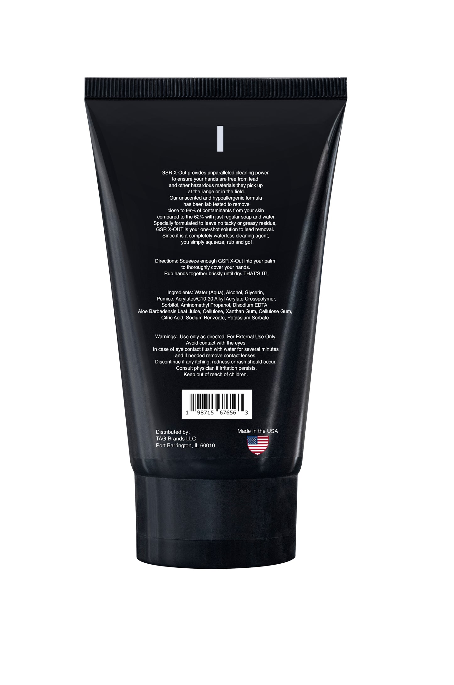 GSR X-Out Hand Wash - 3.3 oz Tube
