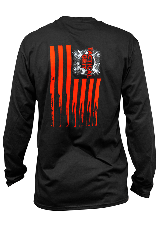 Tactical Grit Flag Long Sleeve Tee