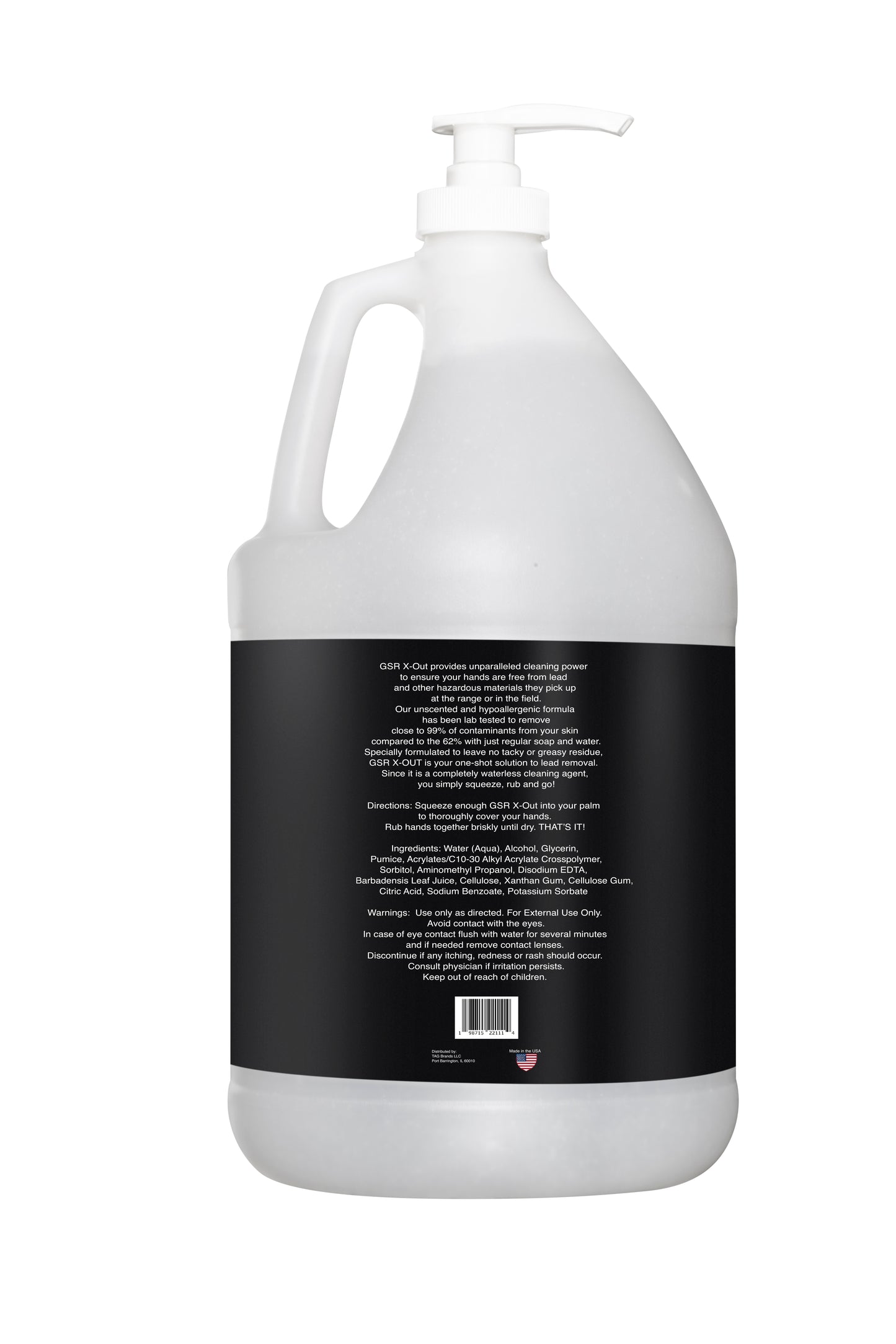 GSR X-Out Hand Wash - 1 Gallon Jug