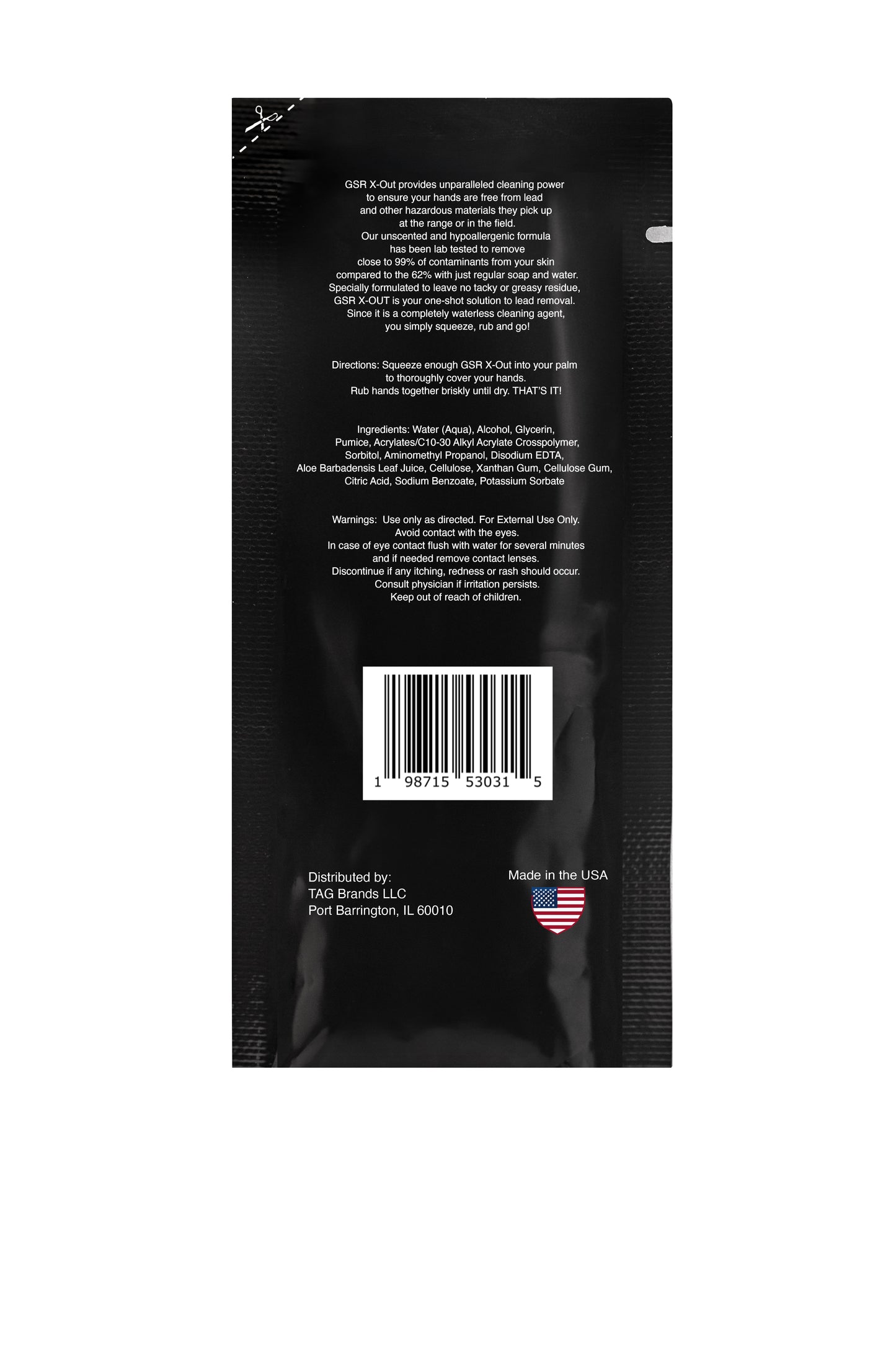 Henry 10 Pack GSR X-Out Individual Use Tac Pack Pouch